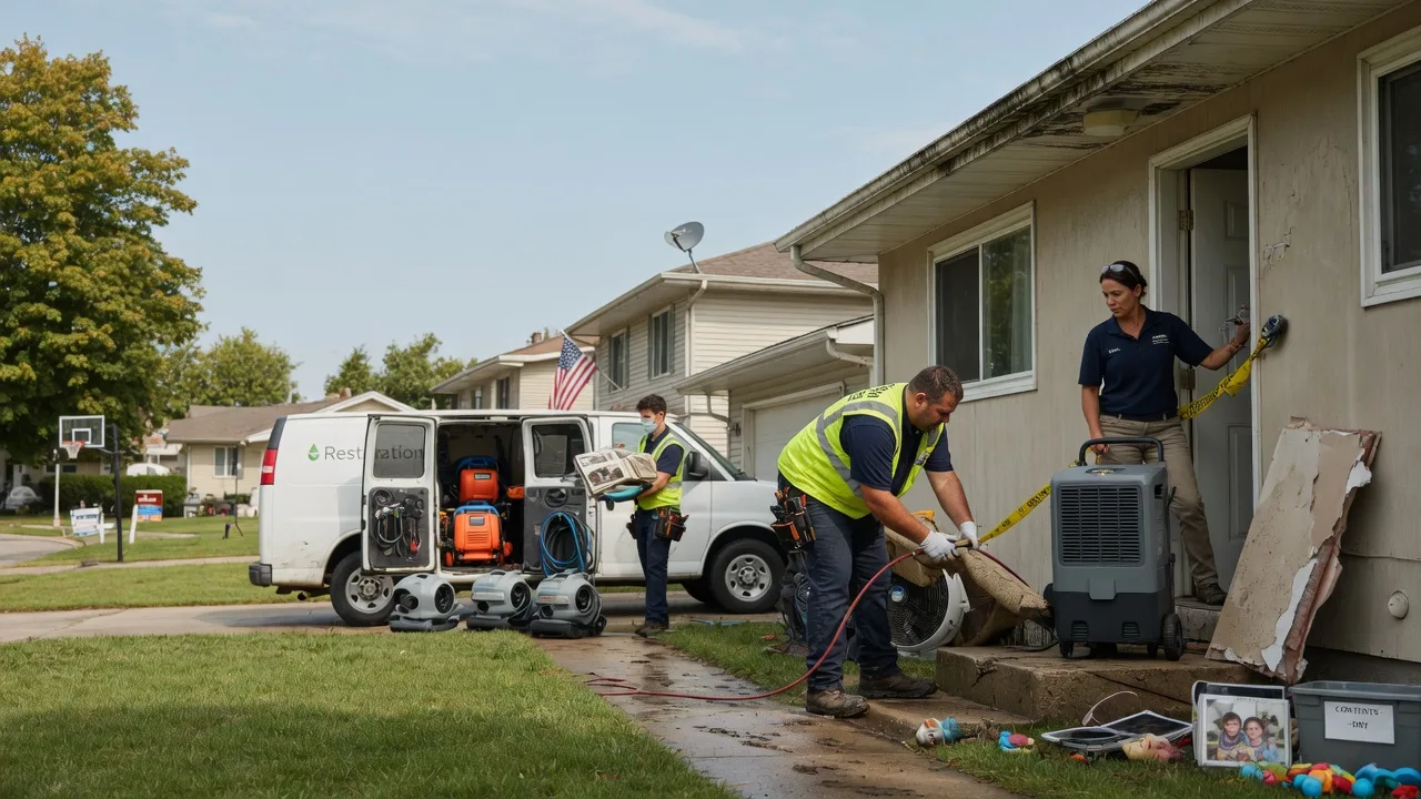 Water Damage Restoration in Tecumseh, MI near me